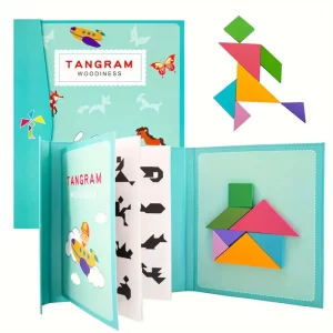 Magnetic Tangram Puzzle Book