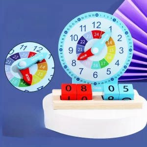 Wooden Learning Clock