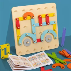 Creative Wooden Peg Board