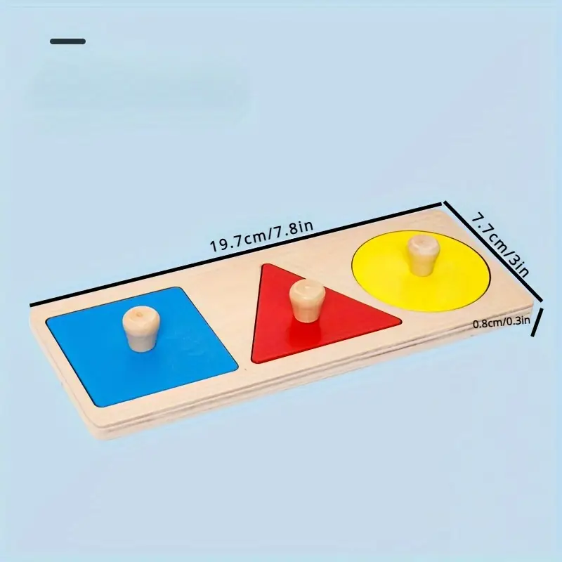 Wooden Primary Shape Puzzle