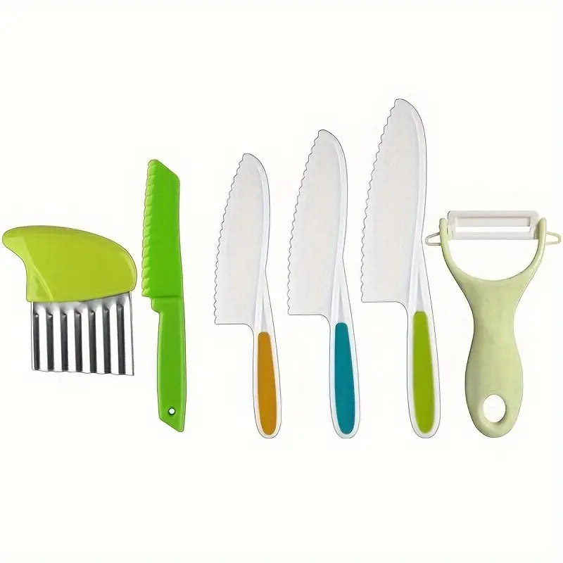 Kid-Safe Kitchen Knife Set (6pc)